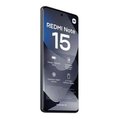 Xiaomi Redmi Note 15 NFC 4G Dual SIM (6/128GB) Midnight Black