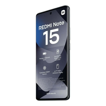 Xiaomi Redmi Note 15 NFC 4G Dual SIM (6/128GB) Midnight Black