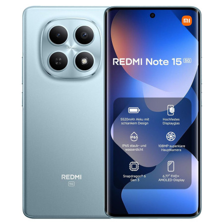 Xiaomi Redmi Note 15 NFC 5G Dual SIM (6/128GB) Glacier Blue