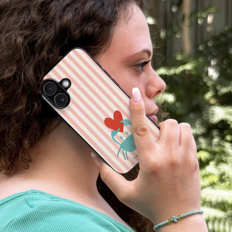 Θήκη Sonique Stripe Stories Series Apple Iphone 16 Pro Max Καβουράκι