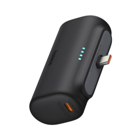BASEUS Power Bank 5000mAh 20W USB-C + USB-C Μαύρο