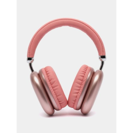 Hoco W35 Max Joy Ασύρματα / Ενσύρματα Over Ear Ακουστικά με 90 ώρες Λειτουργίας Ροζ