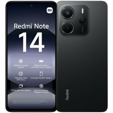 Xiaomi Redmi Note 14 4G NFC Dual SIM (6/128GB) Midnight Black