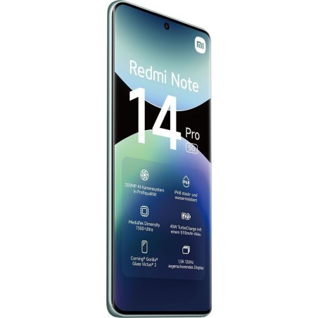 Xiaomi Redmi Note 14 Pro 5G Dual SIM (8/256GB) Coral Green