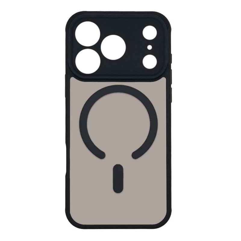 Θήκη Magnetic Magmatte Lens Sonique Apple Iphone 17 Pro Max Μαύρο