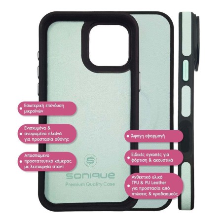 Θήκη Magnetic Magskin Sonique Apple Iphone 17 Pro Max Γαλάζιο