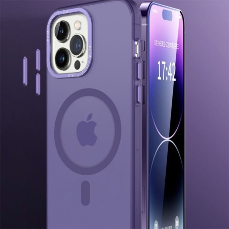 Θήκη Magnetic MagMatte Sonique Apple iPhone 16 Μωβ