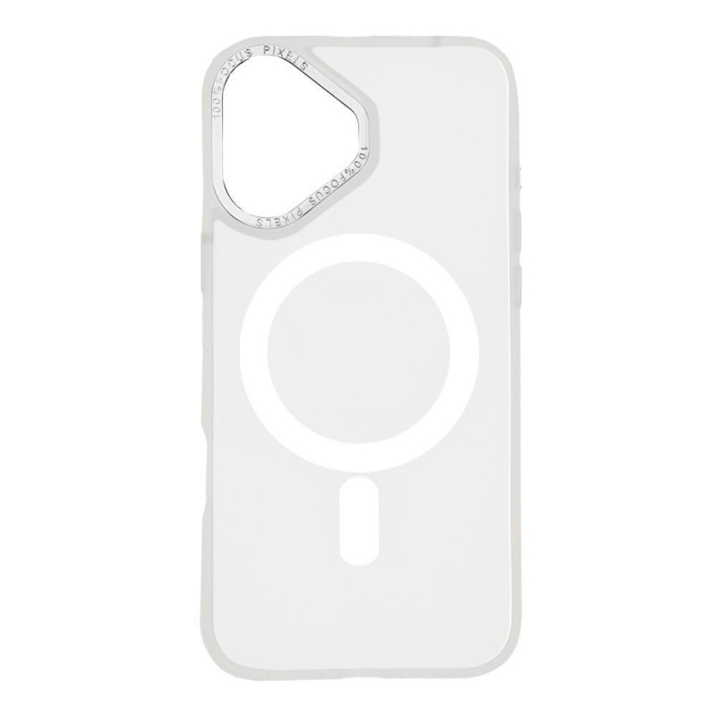 Θήκη Magnetic MagMatte Sonique Apple iPhone 16 Λευκό