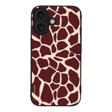 Θήκη Sonique Animal Print Series για Apple iPhone 16 Giraffe