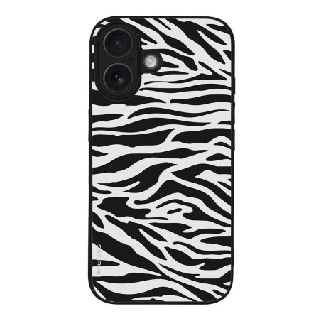 Θήκη Sonique Animal Print Series για Apple iPhone 16 Zebra