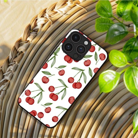 Θήκη Sonique Fruit Series για Apple iPhone 16 Κεράσι
