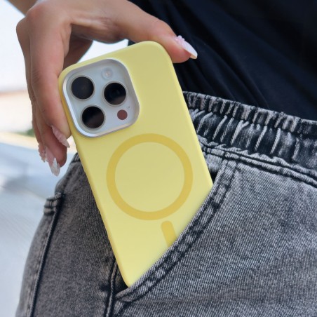 Θήκη Magnetic Magtouch Sonique Apple Iphone 17 Pro Κίτρινο