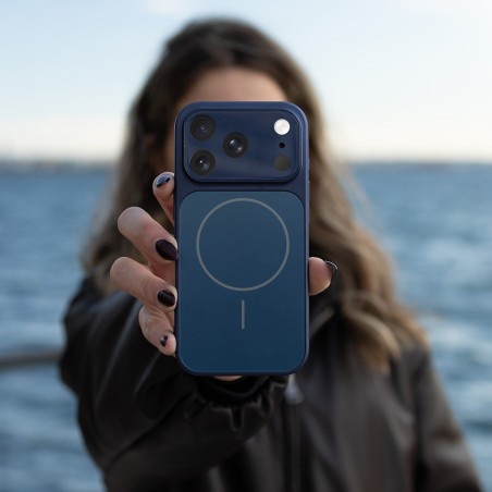Θήκη Magnetic Magcore Sonique Apple Iphone 17 Pro Max Μπλε Σκούρο
