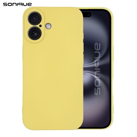 Θήκη Σιλικόνης My Colors Sonique Apple Iphone 16 Κίτρινο