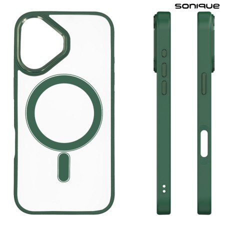 Θήκη Magnetic Magmetal Sonique Apple Iphone 16 Πράσινο