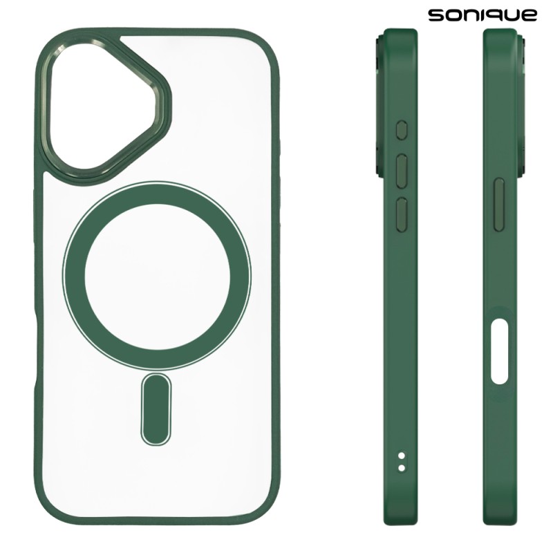Θήκη Magnetic Magmetal Sonique Apple Iphone 16 Πράσινο