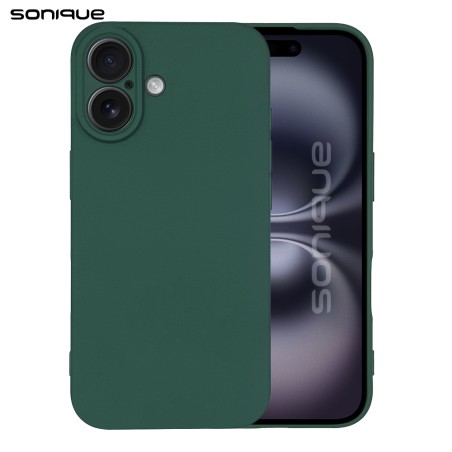 Θήκη Σιλικόνης My Colors Sonique Apple Iphone 16 Plus Πράσινο Σκούρο