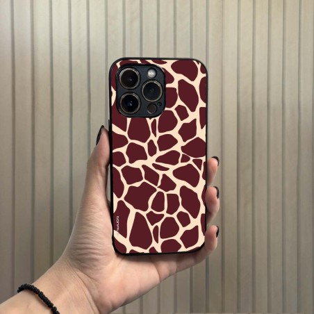 Θήκη Sonique Animal Print Series Apple Iphone 16 Giraffe 03