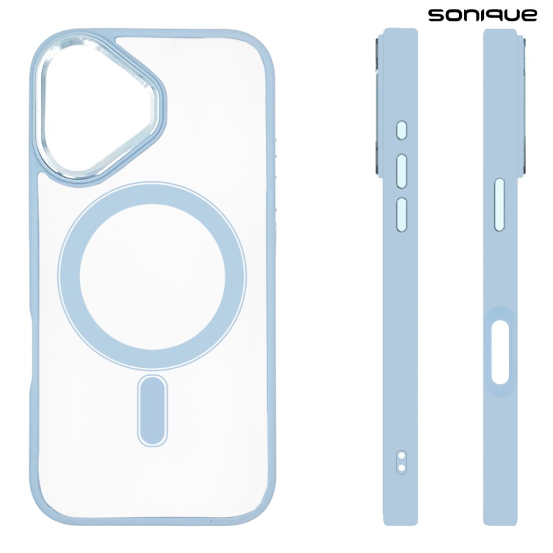 Θήκη Magnetic Magmetal Sonique Apple Iphone 16 Γαλάζιο