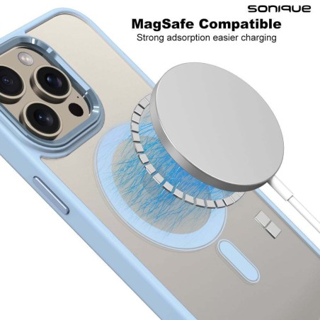 Θήκη Magnetic Magmetal Sonique Apple Iphone 16 Γαλάζιο