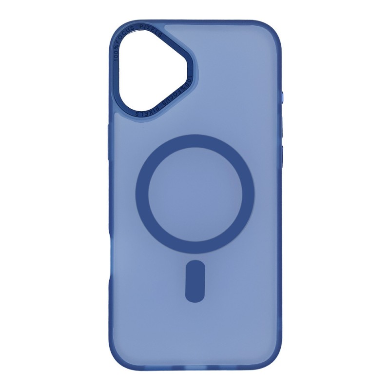 Θήκη Magnetic Magmatte Sonique Apple Iphone 16 Plus Μπλε Σκούρο