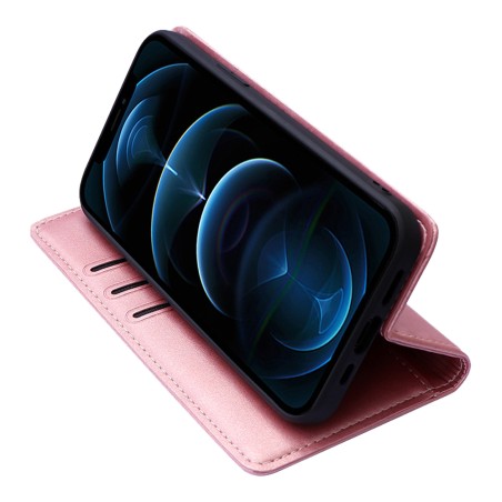 Θήκη Πορτοφόλι Vintage Magnet Wallet Sonique Apple Iphone 16 Plus Ροζ Χρυσό