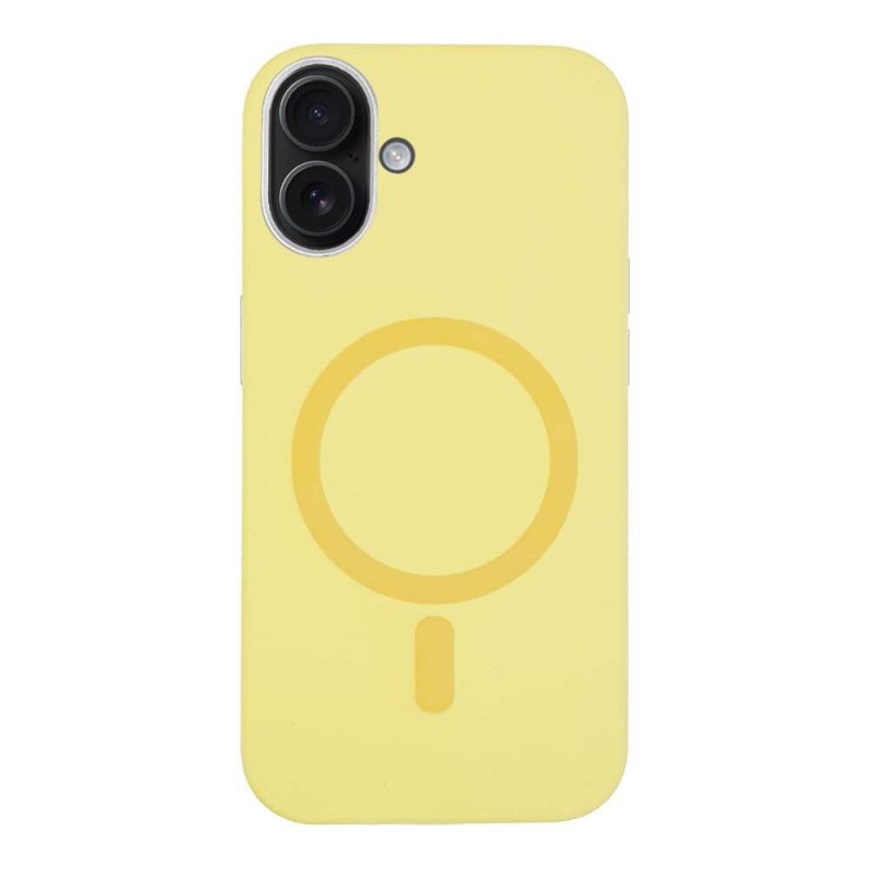 Θήκη Magnetic Magtouch Sonique Apple Iphone 16 Plus Κίτρινο