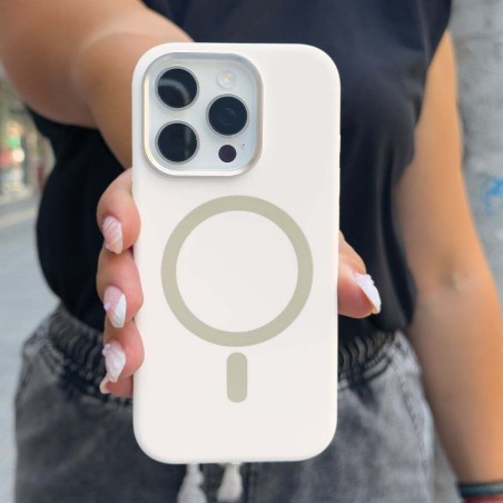Θήκη Magnetic Magtouch Sonique Apple Iphone 16 Pro Λευκό