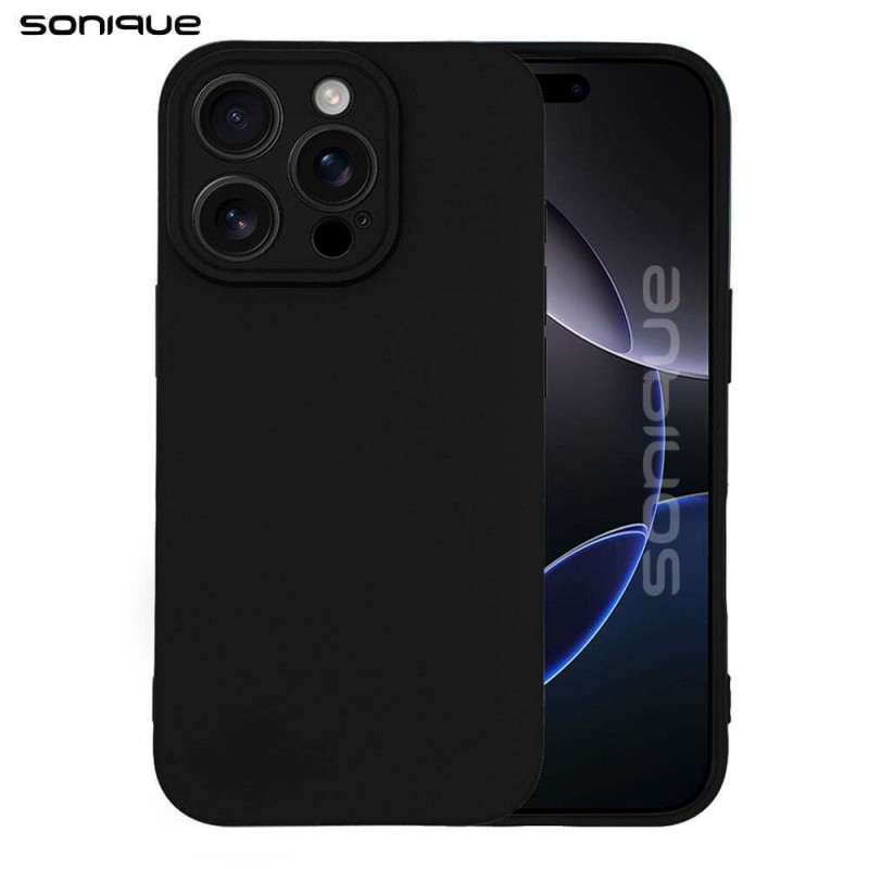 Θήκη Σιλικόνης My Colors Sonique Apple Iphone 16 Pro Max Μαύρο