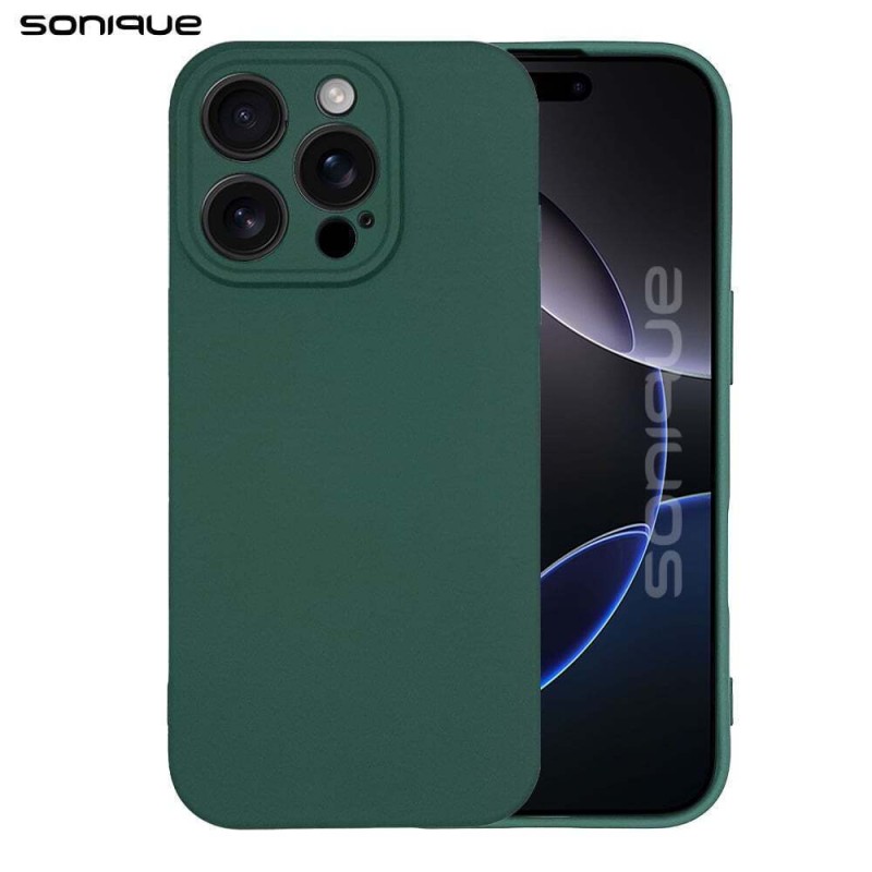 Θήκη Σιλικόνης My Colors Sonique Apple Iphone 16 Pro Max Πράσινο Σκούρο