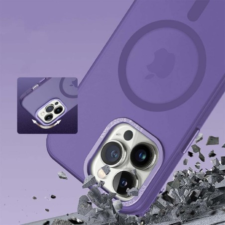 Θήκη Magnetic Magmatte Sonique Apple Iphone 16 Pro Max Μωβ