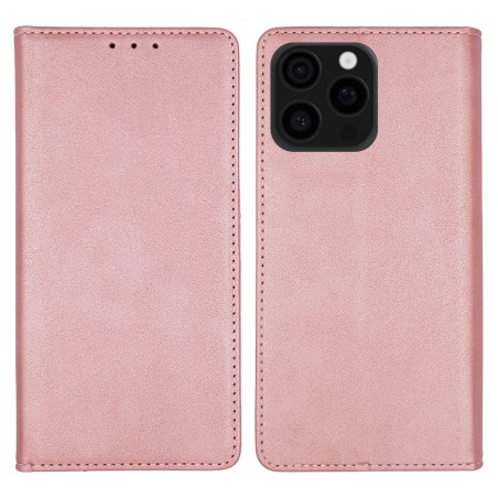 Θήκη Πορτοφόλι Vintage Magnet Wallet Sonique Apple Iphone 16 Pro Max Ροζ Χρυσό