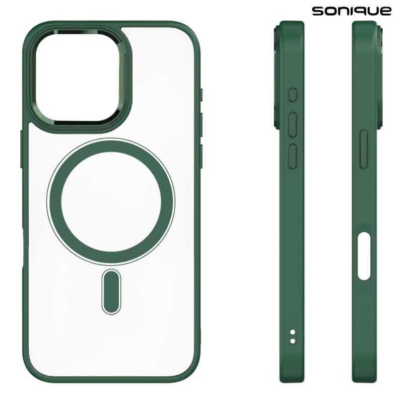 Θήκη Magnetic Magmetal Sonique Apple Iphone 16 Pro Max Πράσινο