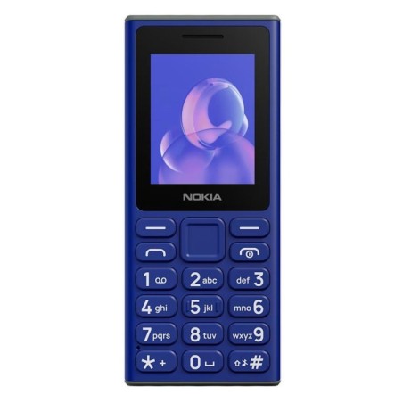 Nokia 105 (2024) Dual SIM Κινητό με Κουμπιά (Ελληνικό Μενού) Μπλε