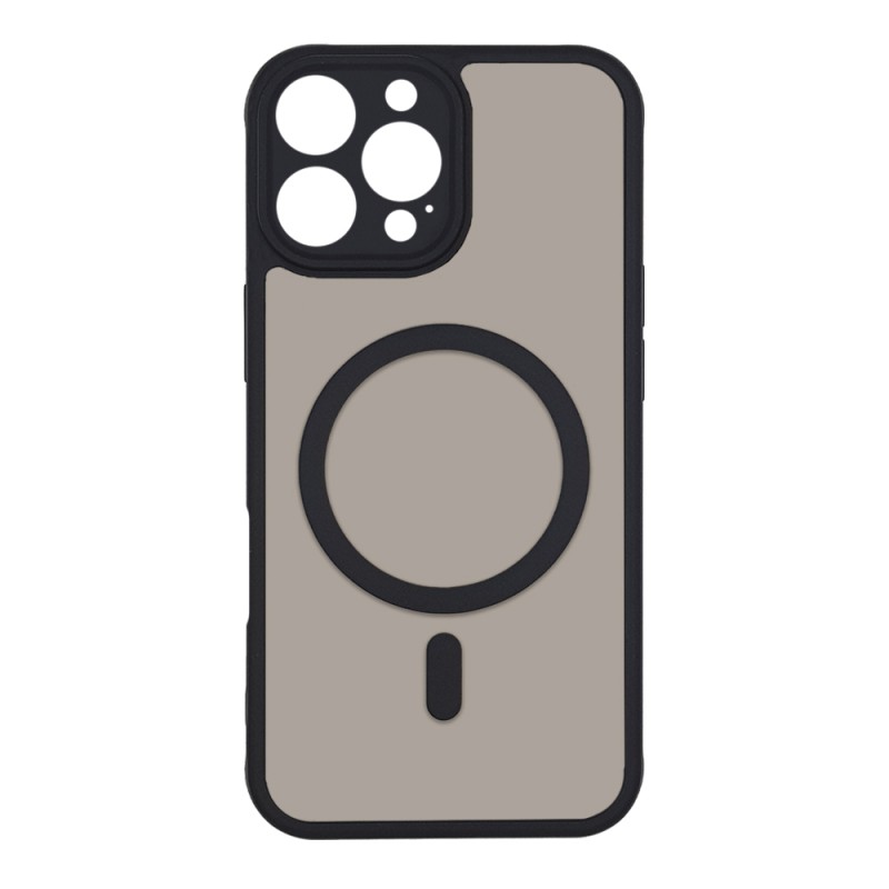 Θήκη Magnetic Magmatte Lens Sonique Apple Iphone 16 Pro Max Μαύρο