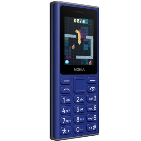 Nokia 105 (2024) Dual SIM Κινητό με Κουμπιά (Ελληνικό Μενού) Μπλε