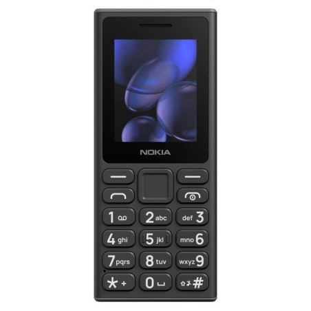 Nokia 105 (2024) Dual SIM Κινητό με Κουμπιά (Ελληνικό Μενού) Μαύρο