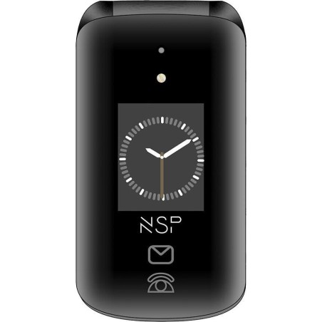 NSP 2700DS Dual SIM Κινητό με Κουμπιά Μαύρο