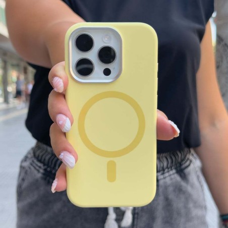 Θήκη Magnetic Magtouch Sonique Apple Iphone 16e Κίτρινο