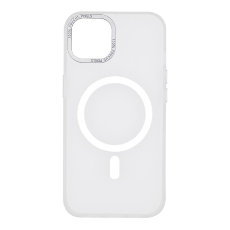 Sonique Magnetic Back Cover Πλαστικό / Σιλικόνης 0.33mm Λευκό (iPhone 15)