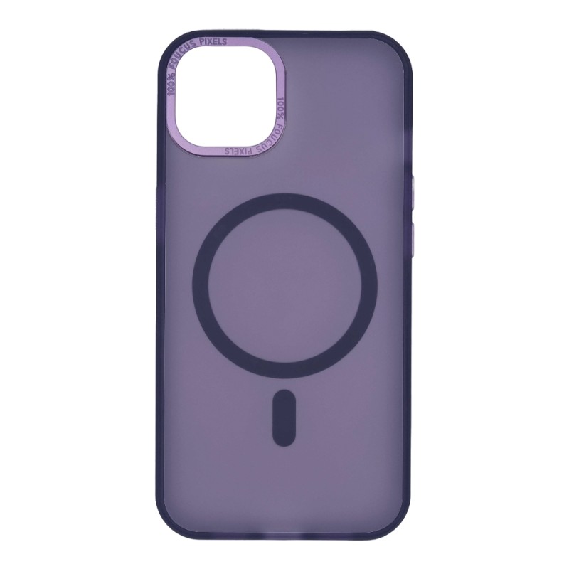 Sonique Magnetic Back Cover Πλαστικό / Σιλικόνης 0.33mm Μωβ (iPhone 15)