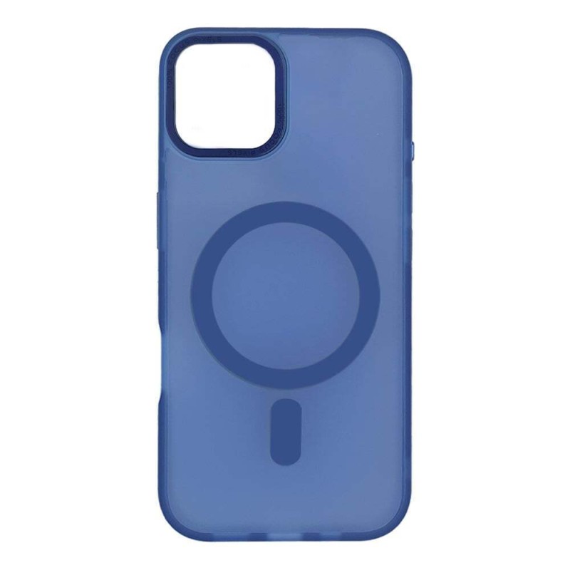 Θήκη Magnetic Magmatte Sonique Apple Iphone 15 Μπλε Σκούρο