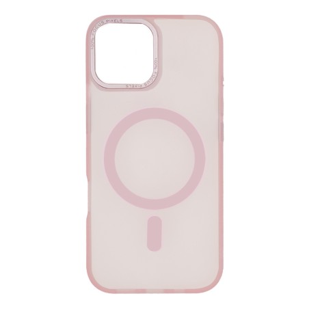 Θήκη Magnetic Magmatte Sonique Apple Iphone 15 Ροζ