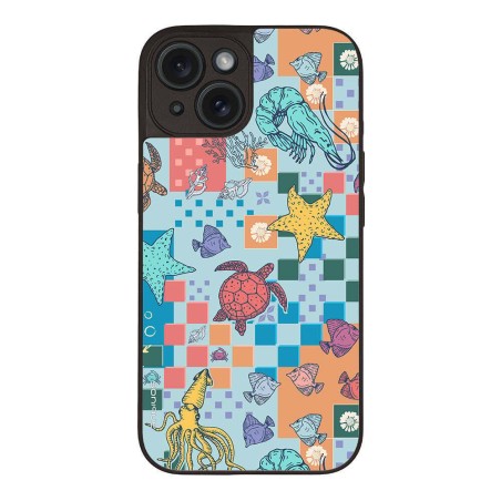 Θήκη Sonique Ocean Series Apple Iphone 15 Μωσαϊκό