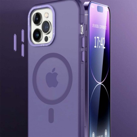 Θήκη Magnetic Magmatte Sonique Apple Iphone 14 Ροζ