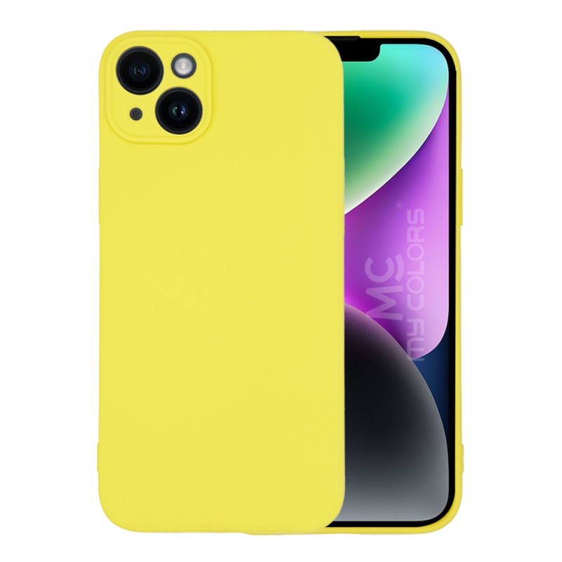 Sonique Back Cover Σιλικόνης Κίτρινο (iPhone 14)