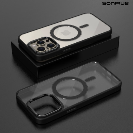 Θήκη Magnetic Magmetal Sonique Apple Iphone 14 Μαύρο Sonique Μαύρο Iphone 14 Θήκες Πλάτης