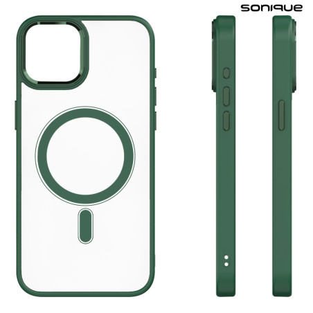 Θήκη Magnetic Magmetal Sonique Apple Iphone 14 Πράσινο Sonique Πράσινο Iphone 14 Θήκες Πλάτης