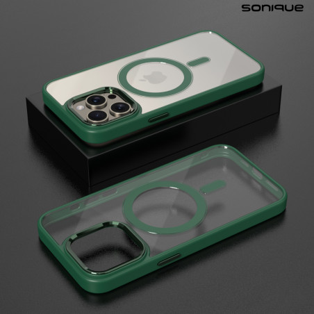 Θήκη Magnetic Magmetal Sonique Apple Iphone 14 Πράσινο Sonique Πράσινο Iphone 14 Θήκες Πλάτης