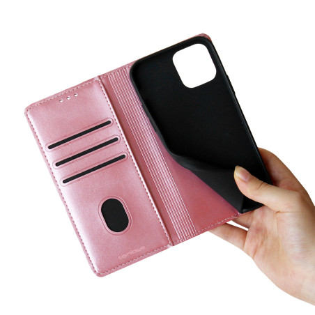 Sonique Vintage Wallet Δερματίνης Ροζ Χρυσό (iPhone 14)